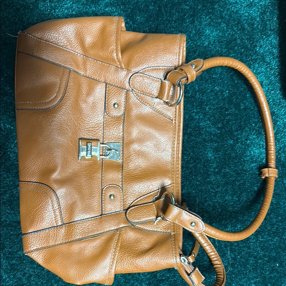 Rosetti Tan Shoulder Bag with Timeless Elegance